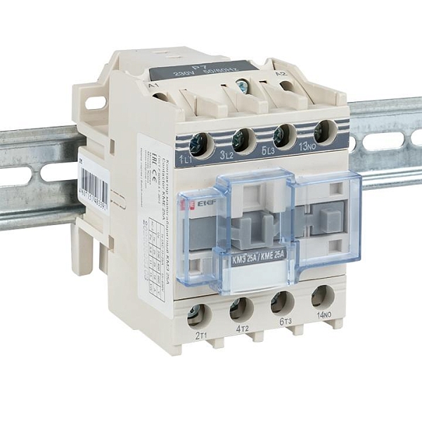 Контактор КМЭ-2 25А 1NO 230В AC EKF