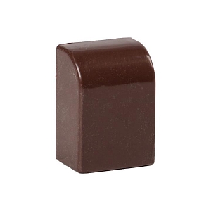 Заглушка (15x10) (4 шт) темное дерево EKF-Plast 
