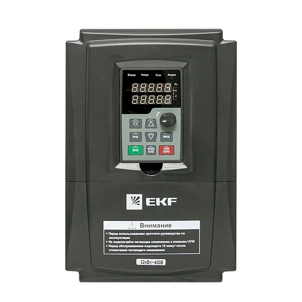 Преобразователь частоты 22/30кВт 3x400В с торм. модулем VECTOR-100 EKF PROxima