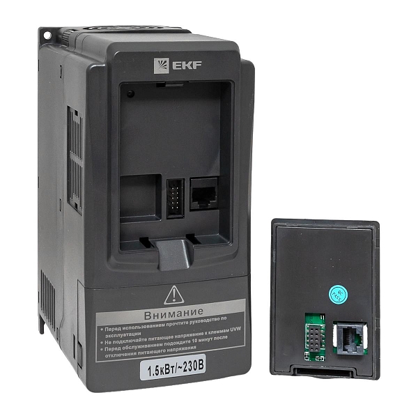 Преобразователь частоты 1,5/2,2кВт 1x230В VECTOR-100 EKF PROxima