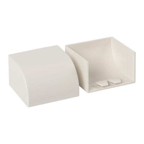 Заглушка (40x25) (4 шт) белая EKF-Plast 