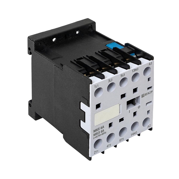 Контактор МКЭ-1 6А 1NO 24В AC EKF