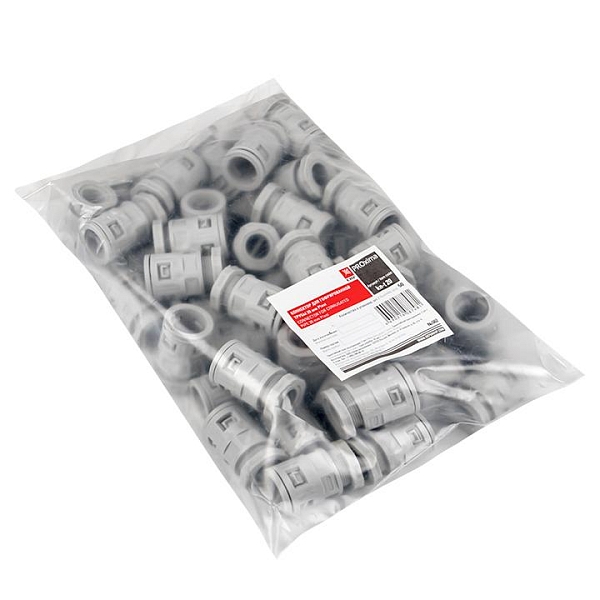 Коннектор для гофрированной трубы (20 мм) (50 шт) EKF-Plast