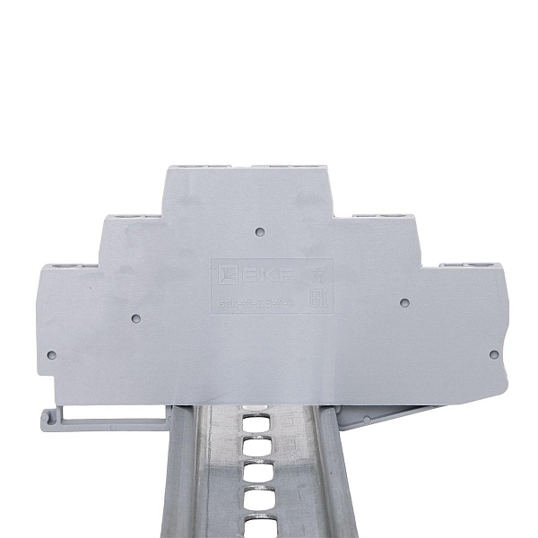 Заглушка для тройной ST-2.5 серая EKF