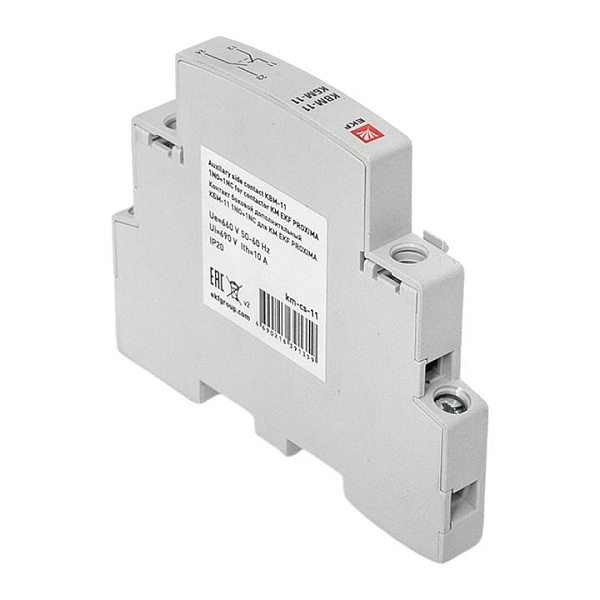 Контакт боковой дополнительный КБМ-11 1NO+1NC PROXIMA EKF