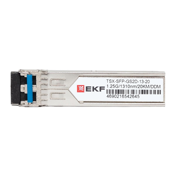 SFP модуль 1,25Гбит двойное одномодовое оптоволокно 1310нм дальность 20км TSX EKF