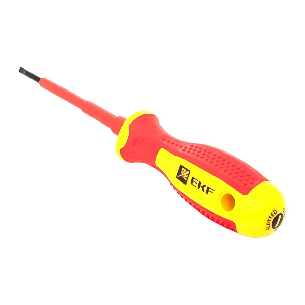 Отвертка Expert SL3x75 мм 1000В EKF