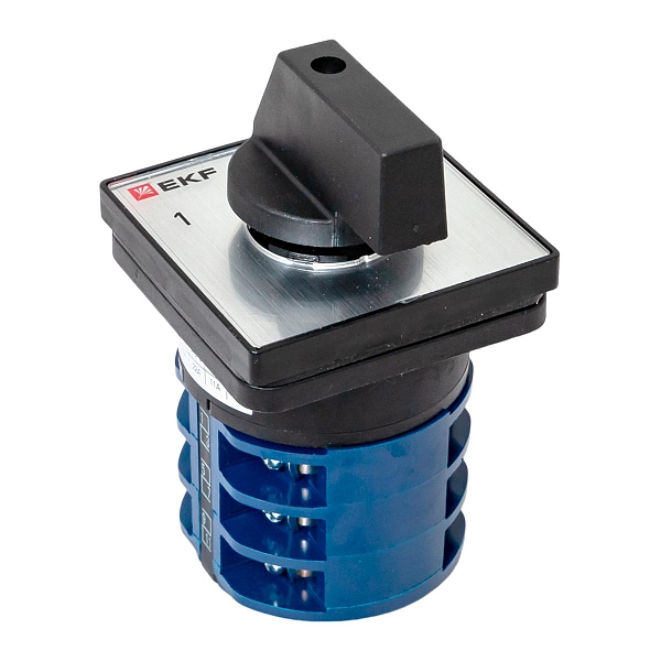 Переключатель кулачковый ПК-1-23 32А 3P «1-0-2» IP65 EKF