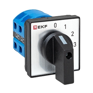 Переключатель кулачковый ПК-1-121 25А 1P «0-1-2-3» EKF PROxima