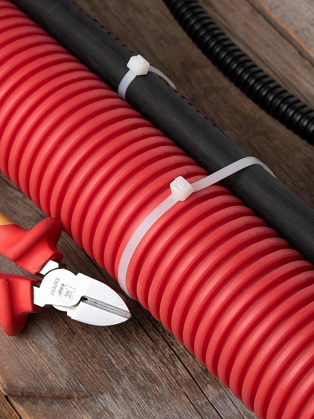 Хомут P6.6 стандартный (б), 4.8x350 (100шт) FlexLock EKF