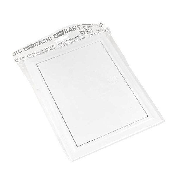 Люк ревизионный пластик с нажим. замком 150x200 (ШхВ внутр.) EKF Basic