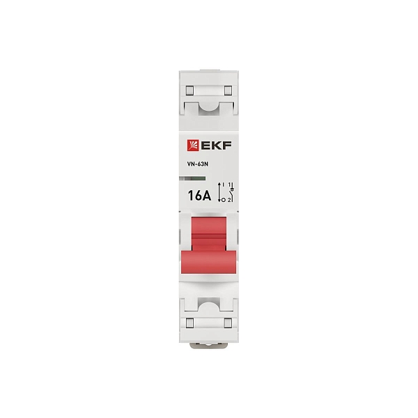 Выключатель нагрузки ВН-63N 1P 16А PROXIMA EKF 