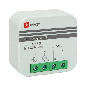 Импульсное реле RIO-1 compact 10А EKF PROxima