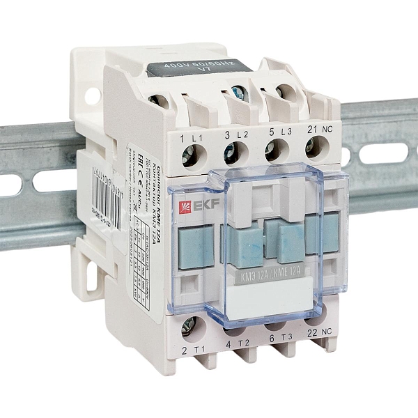 Контактор КМЭ-1 12А 1NC 400В AC EKF
