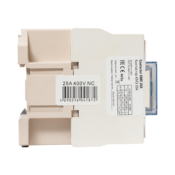 Контактор КМЭ-2 25А 1NC 400В AC EKF