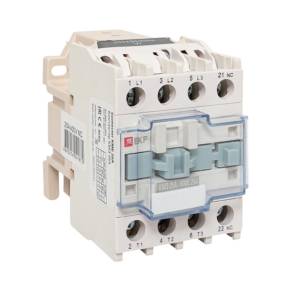 Контактор КМЭ-2 25А 1NC 400В AC EKF
