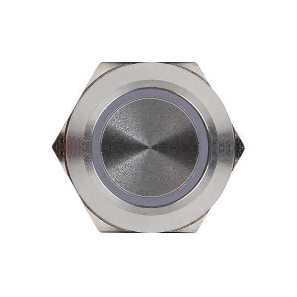 Кнопка S-Pro67 19 мм без фикс. с синей подсв. 24В EKF PROxima