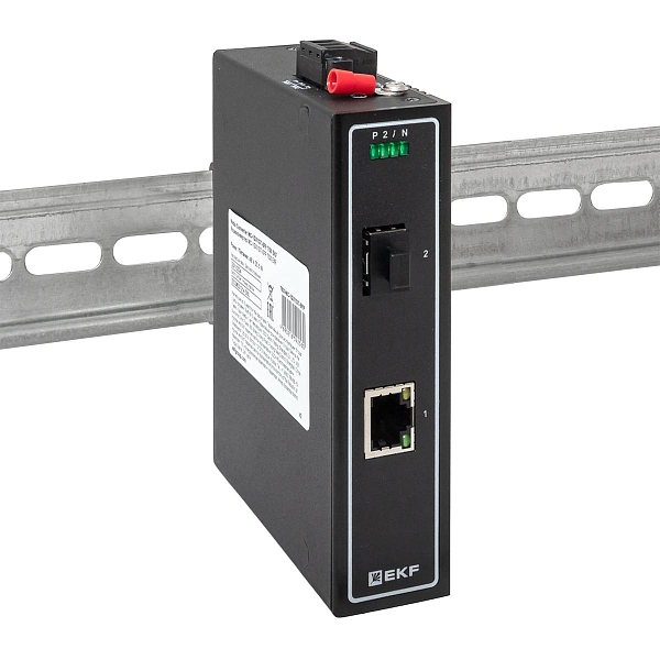 Медиаконвертер 10/100/1000Base-TX в 1000Base-X SFP TSX EKF