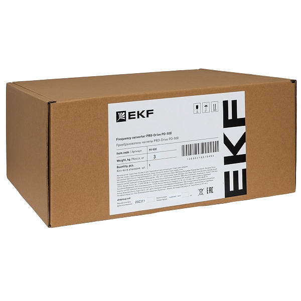 Преобразователь частоты PRO-Drive PD-500-E88-4K0-43-B-PN EKF