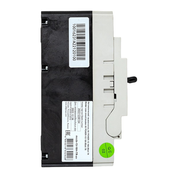 Выключатель автоматический в литом корпусе AV-POWER-1/3 16А 80кА TR EKF