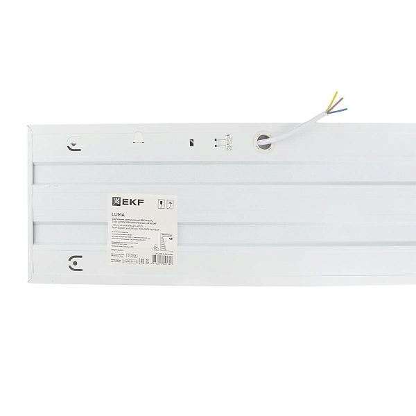 Светильник светодиодный ДВО 4113-Z 36Вт 6500К 1195x180x19 призма EKF