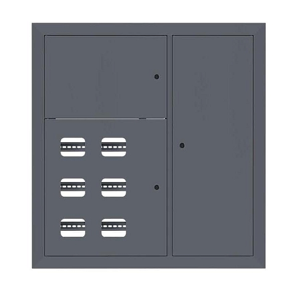 Щит этажный 6 кв. RAL7024 (1000x950x150) EKF PROxima