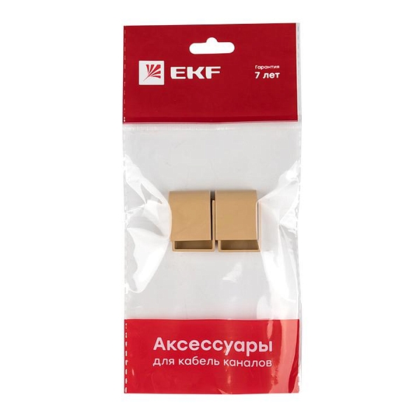 Заглушка (20x10) (4 шт) светлое дерево EKF-Plast 
