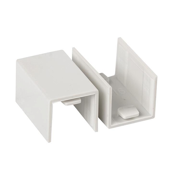 Соединитель (16x16) (4 шт) белый EKF-Plast 