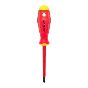 Отвертка Professional PZ-FL2x100 мм VDE 1000В EKF