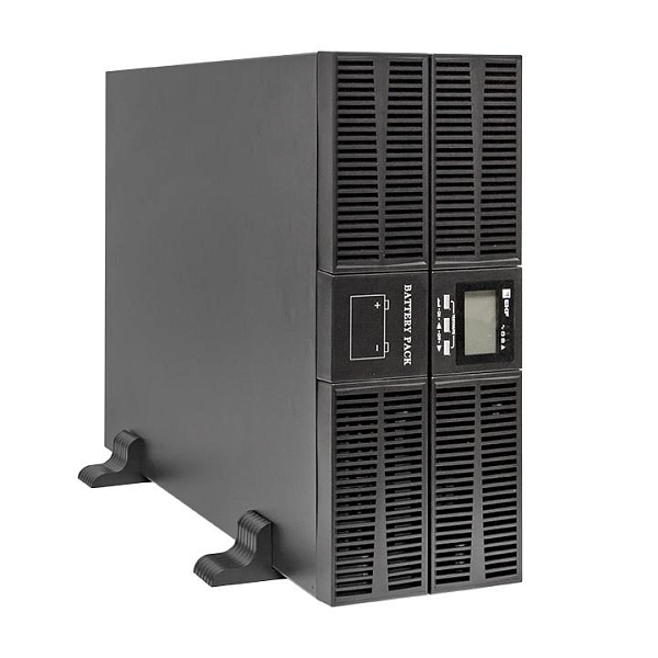 Источник Бесперебойного Питания двойного преобразования E-Power SW900G4 6кВА/6Квт ,для монтажа в стойку,1фазный ,230В, c АКБ 16x12В_7Ач