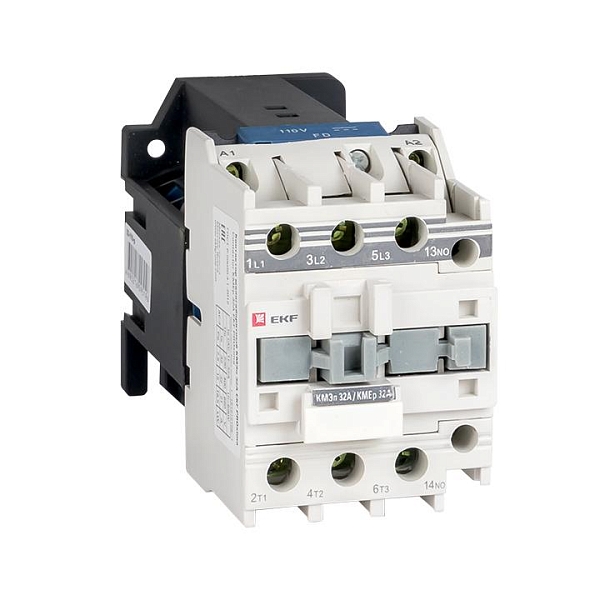 Контактор КМЭп-4 32А 1NO 110В DC EKF
