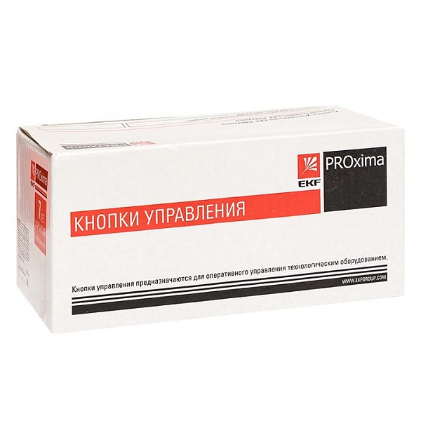 Исполнительный механизм кнопки XB4 "Грибок" красный с фиксацией без подсветки EKF PROxima