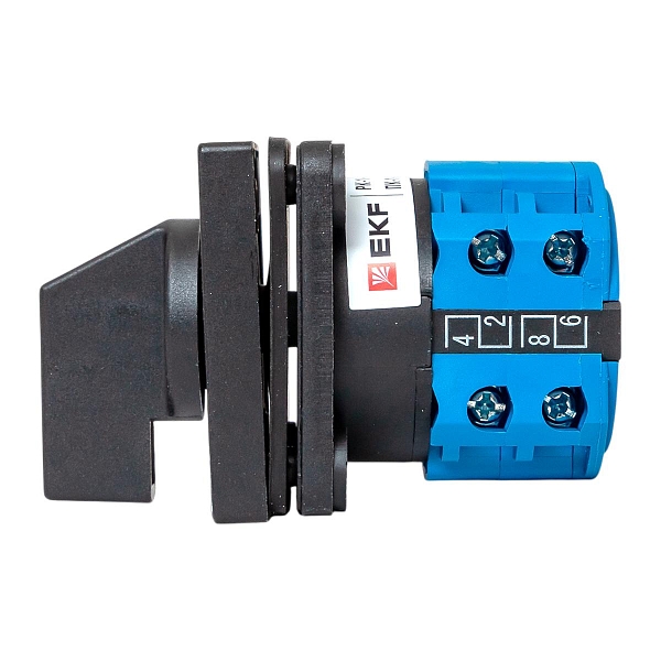 Переключатель кулачковый ПК-1-42 10А 2P «1-0-2» IP65 EKF